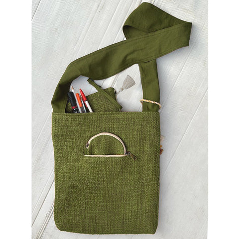 Dekor World Cotton Merit Printed Collection Shoulder Bag (Pack of 1 Piece)-for Girl, Boy, Men and Women