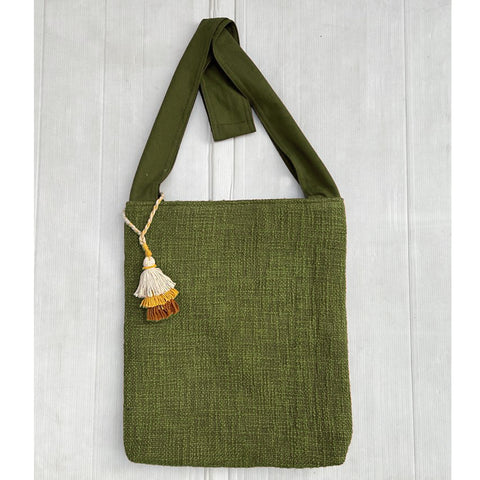 Dekor World Cotton Merit Printed Collection Shoulder Bag (Pack of 1 Piece)-for Girl, Boy, Men and Women